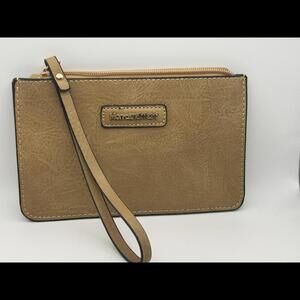 Montana West Stylish Leather side zip Wristlet